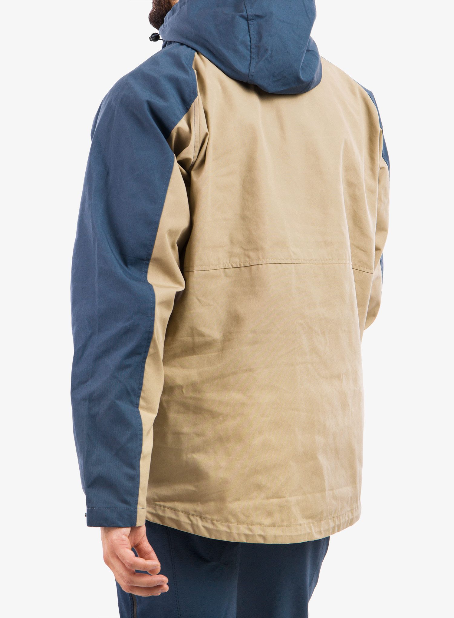 Bunda pánska Fjallraven Vardag Anorak - uncle blue/sand stone