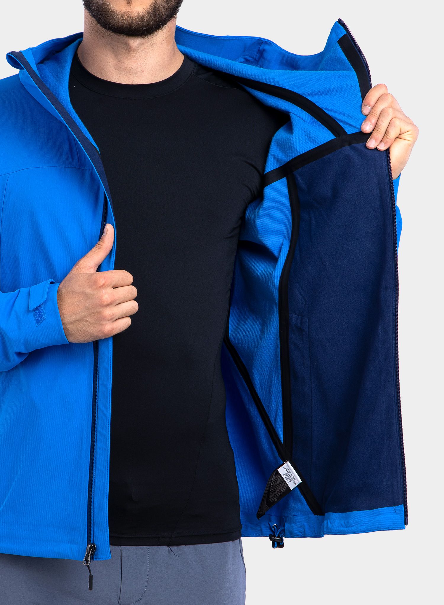 Softshellová bunda Marmot Alsek Hoody - clear blue