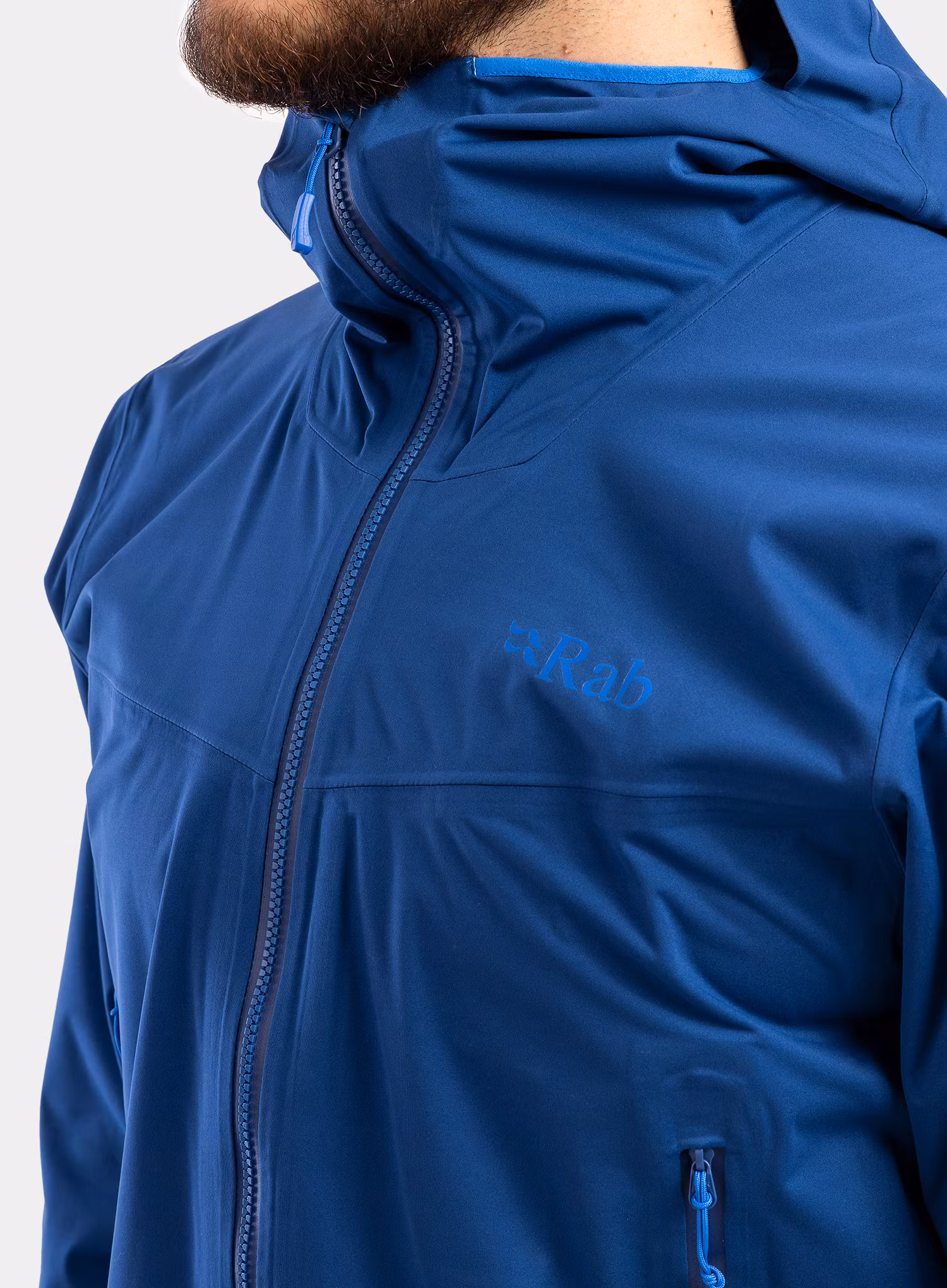 Bunda do dažďa Rab Kinetic 2.0 Jacket - nightfall blue