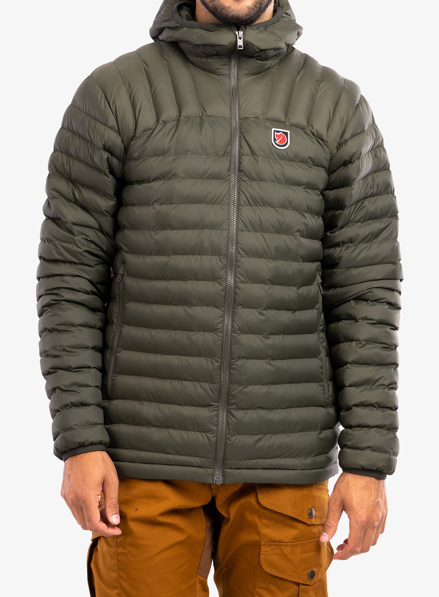 Zateplená bunda Fjallraven Expedition Latt Hoodie - deep forest