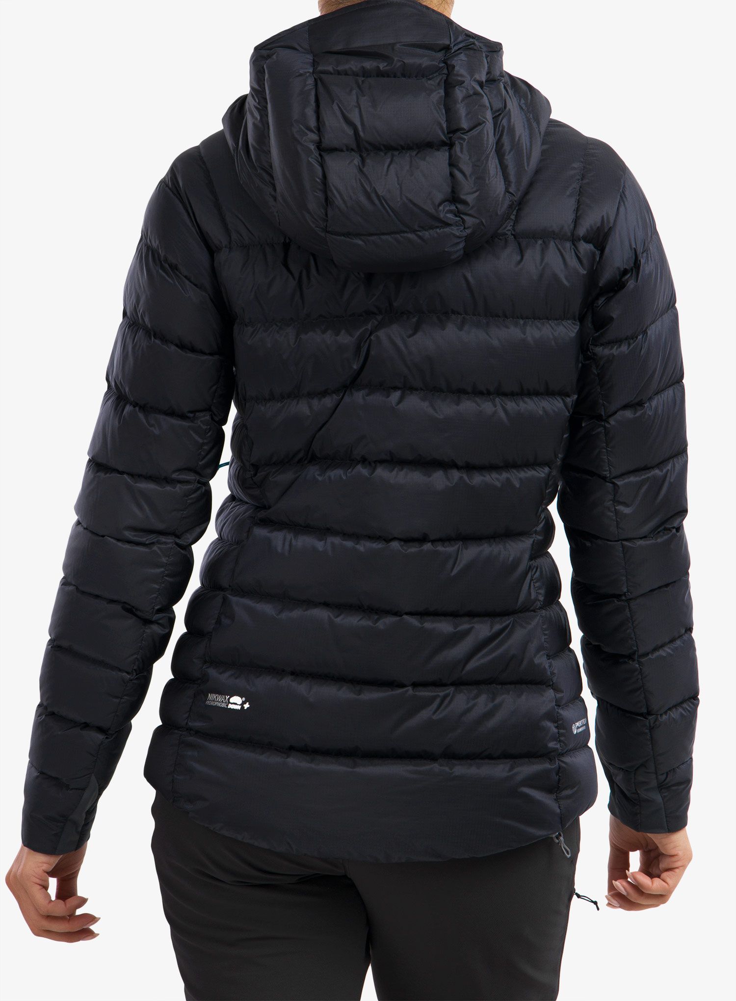 Bunda páperová dámska Rab Electron Pro Jacket - beluga