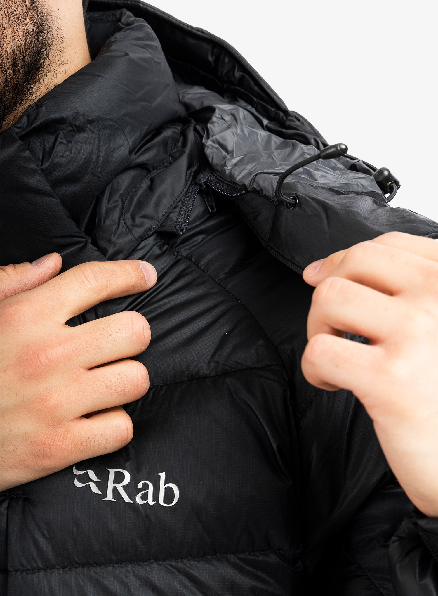 Páperová bunda Rab Axion Pro Jacket  - black