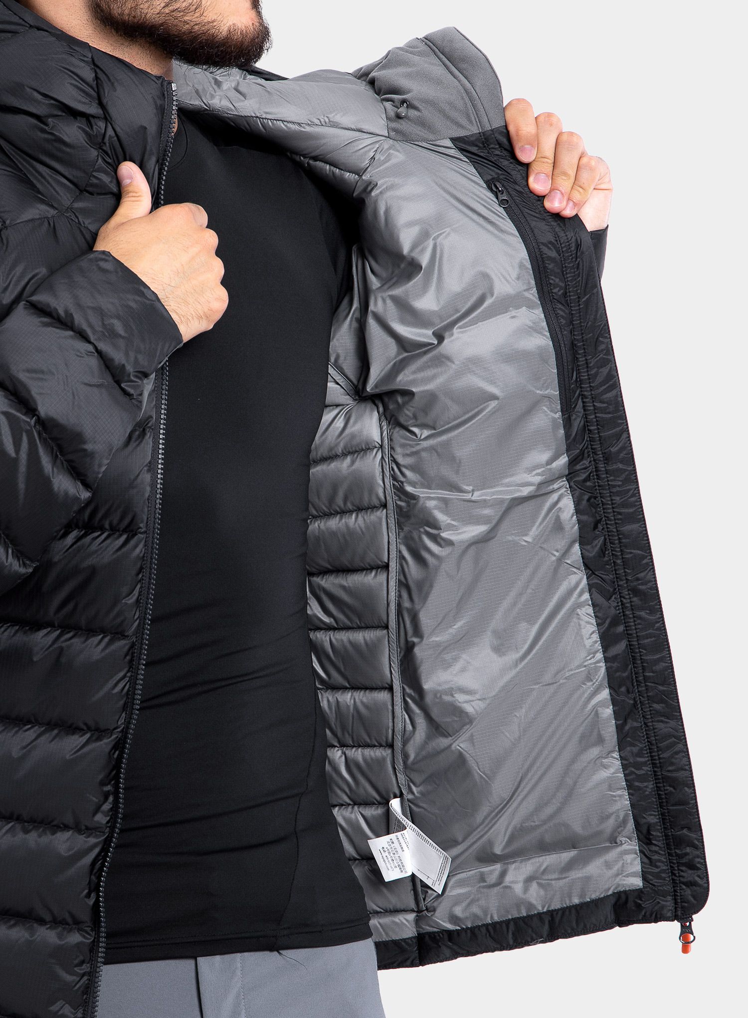 Páperová bunda Rab Electron Pro Jacket - anthracite