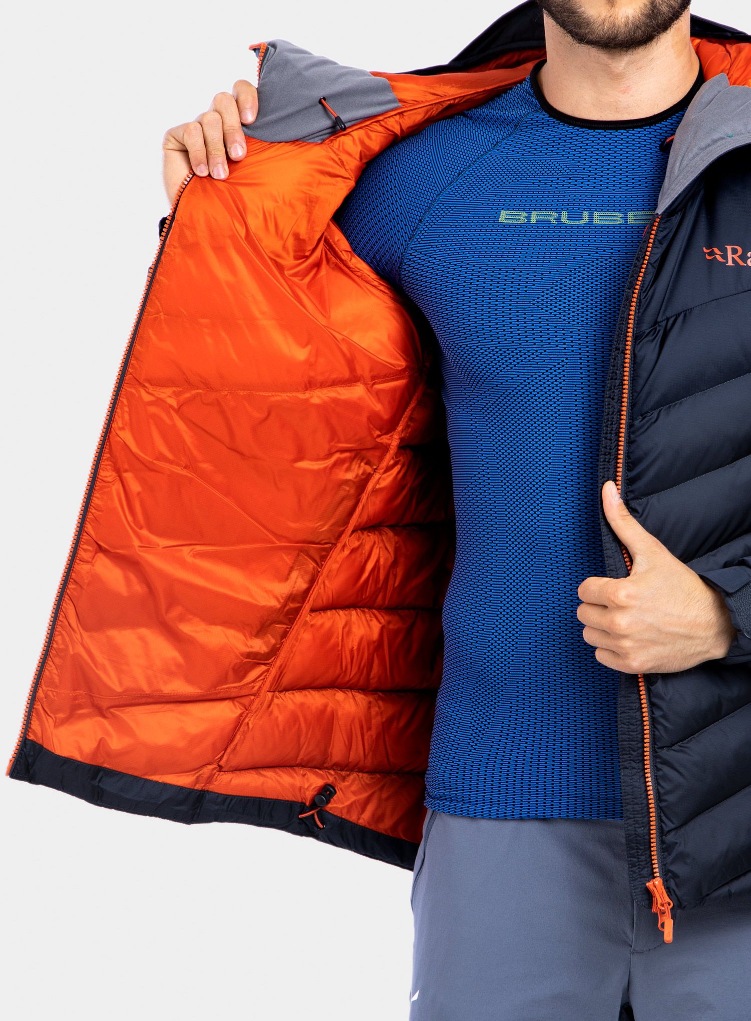 Bunda pánska Rab Nebula Pro Jacket - beluga