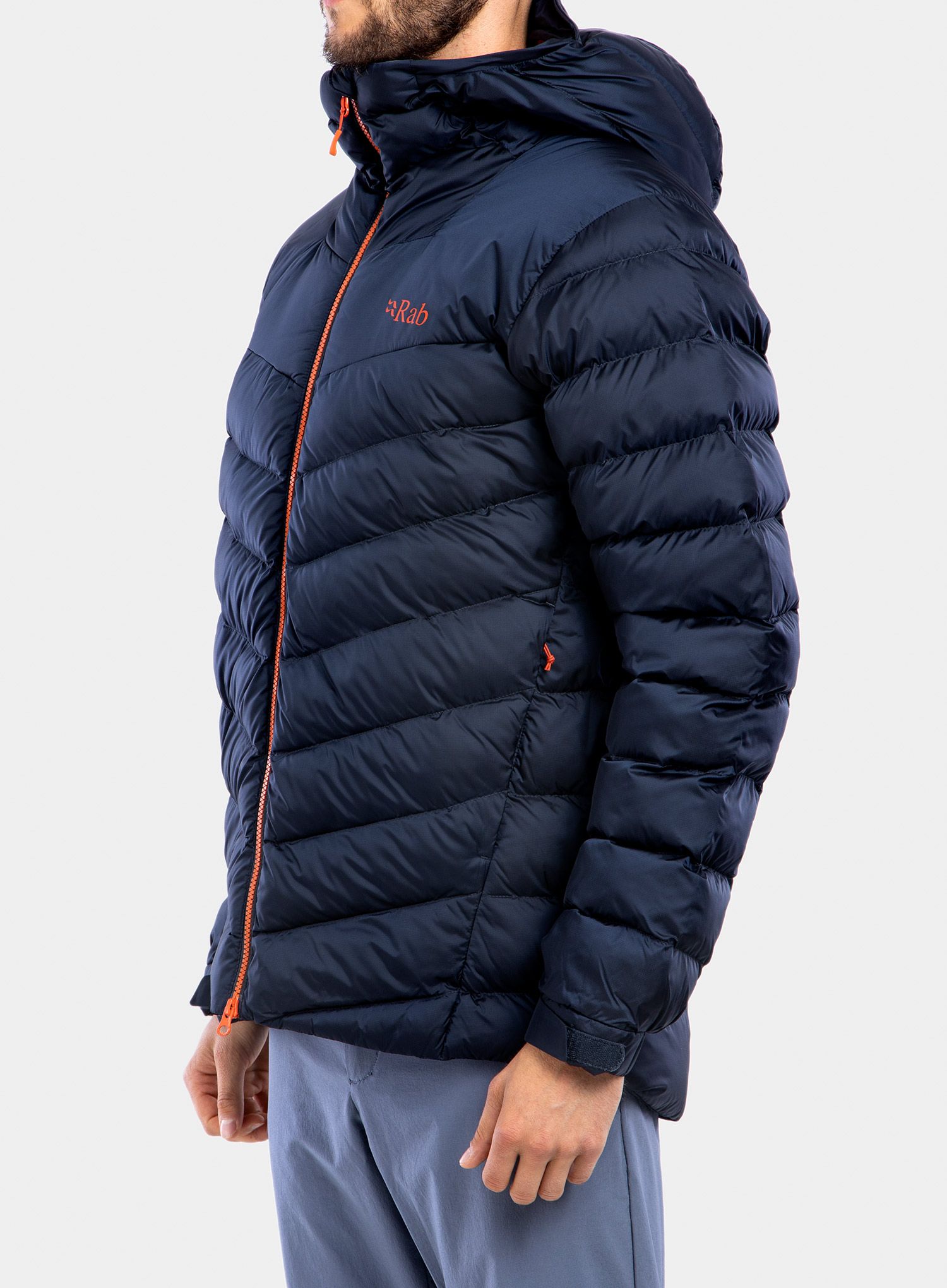 Bunda pánska Rab Nebula Pro Jacket - beluga