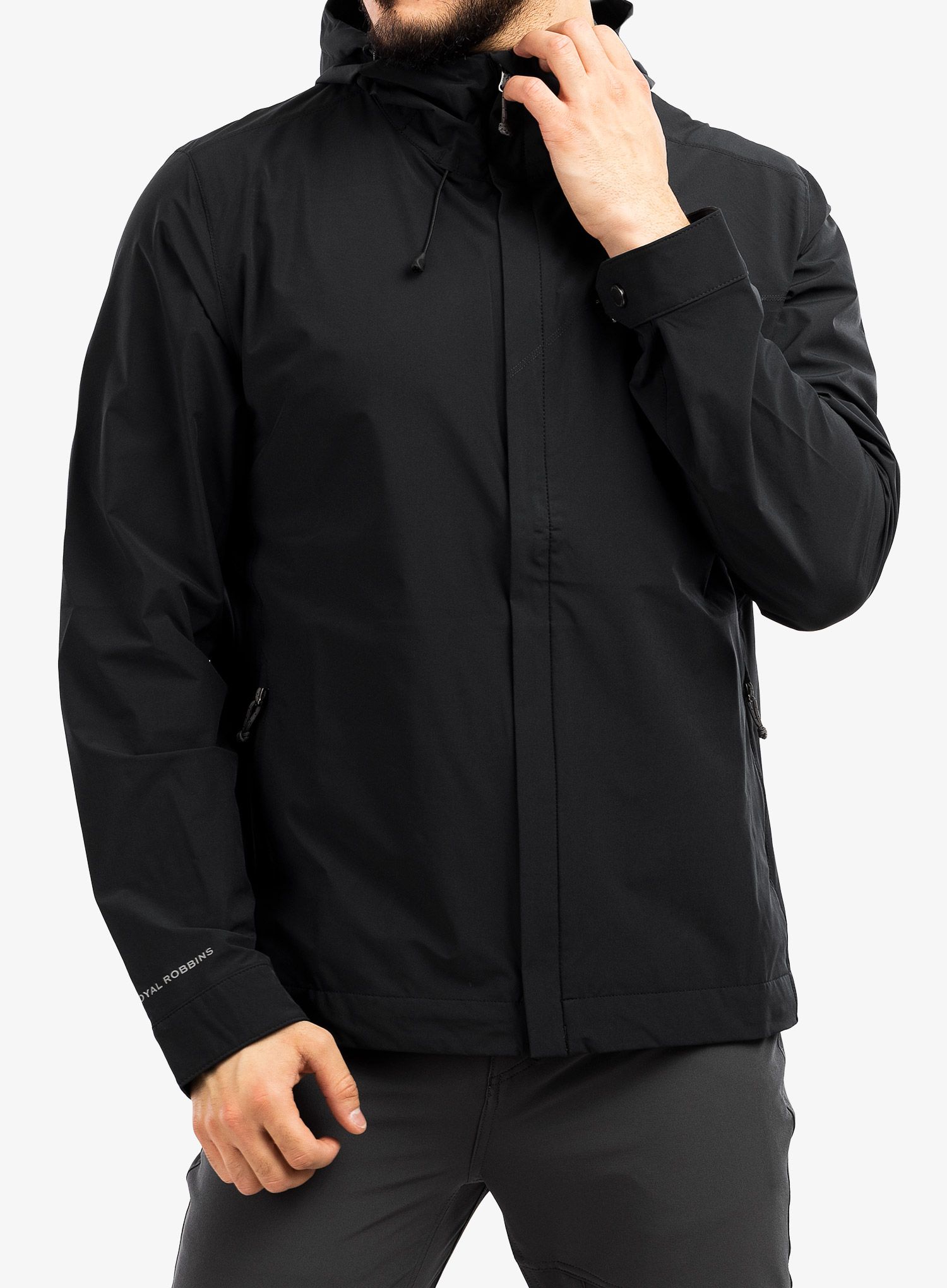 Bunda pánska Royal Robbins Switchform Lite Jacket - jet black