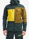 Skialp bunda Ortovox 3l Deep Shell Jacket - green pine