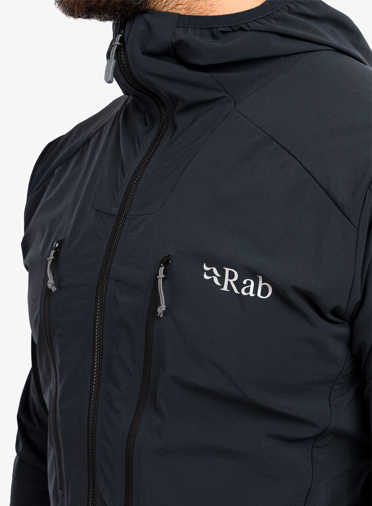 Softshellová bunda Rab Borealis Jacket - beluga
