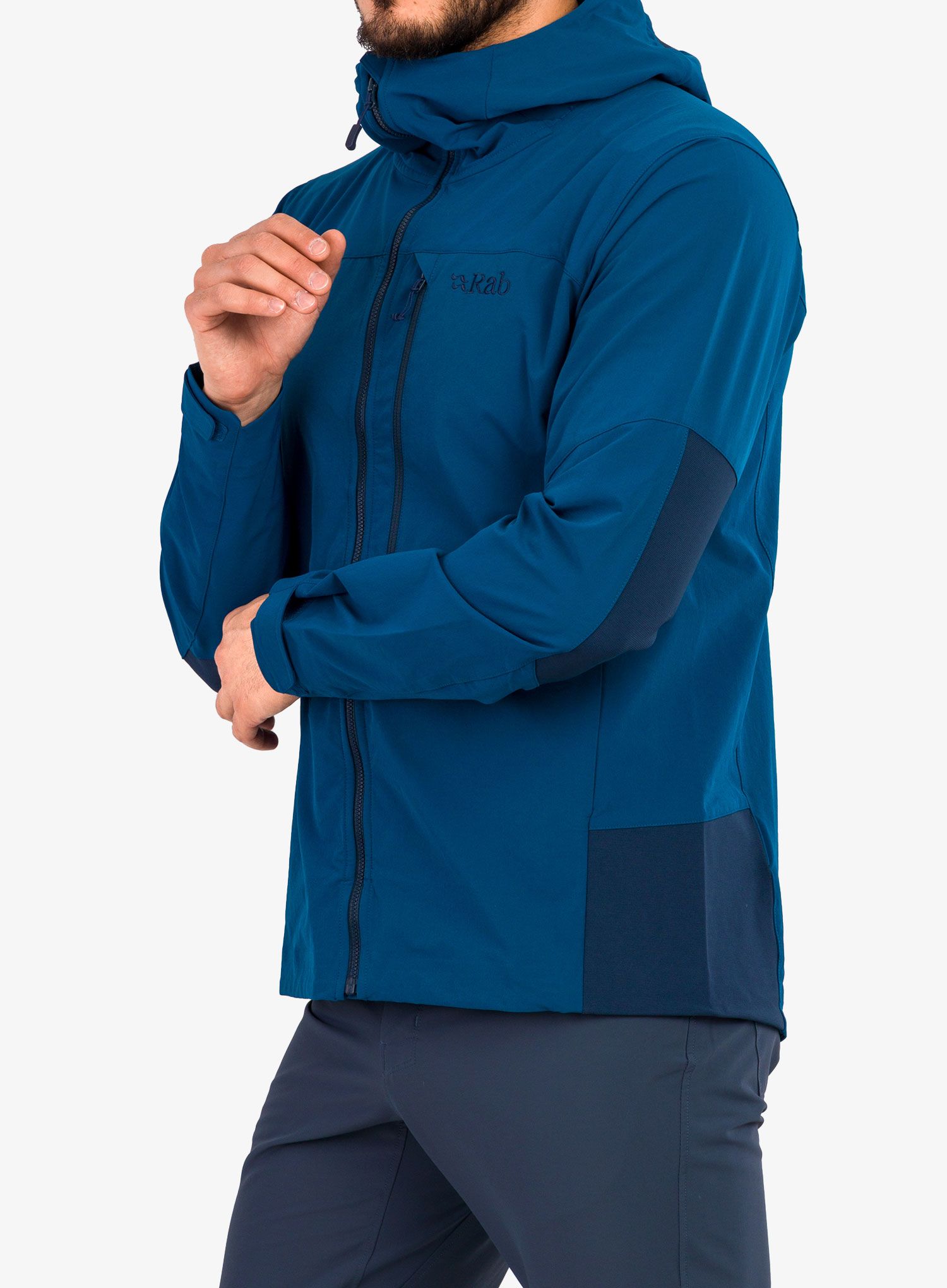 Softshellová bunda Rab Torque Jacket - inky