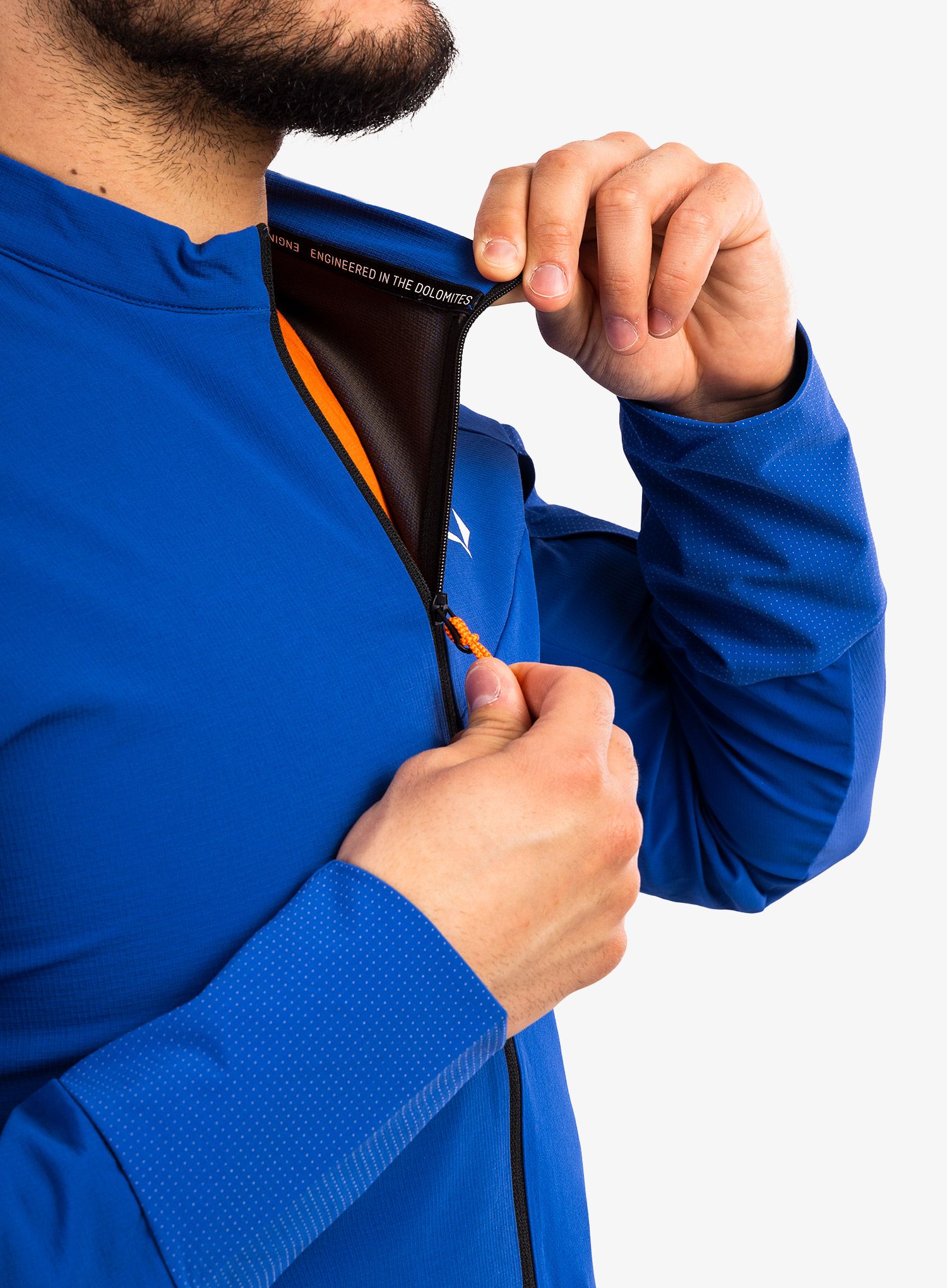 Softshellová bunda Salewa Agner DST Anorak - electric