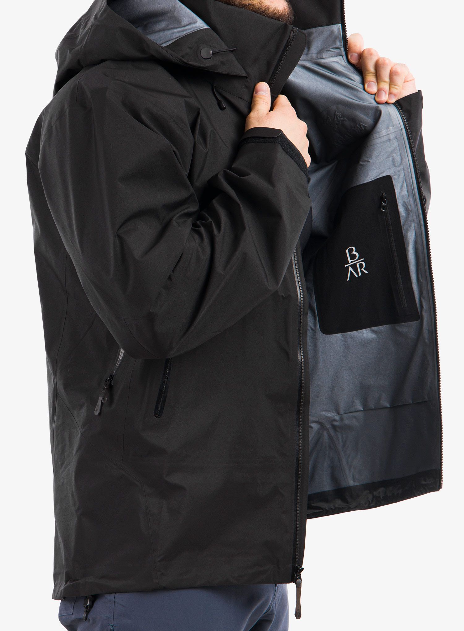 Nepremokavá bunda pánska Arcteryx Beta AR Jacket - black