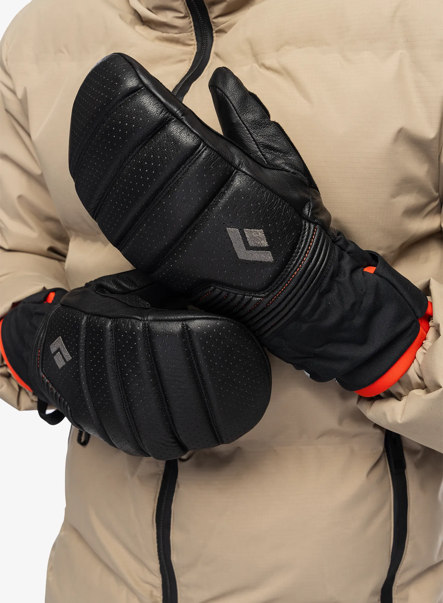 Palčiaky Black Diamond Progression Mitts - black