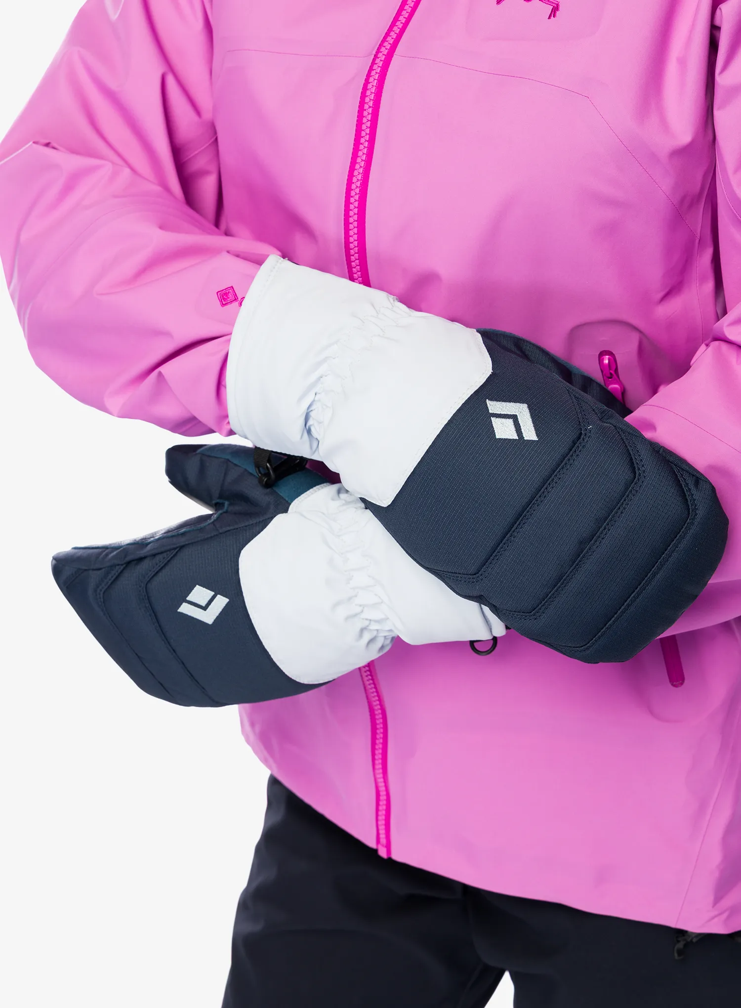 Dámske palčiaky Black Diamond Mission MX Mitts - charcoal/blue