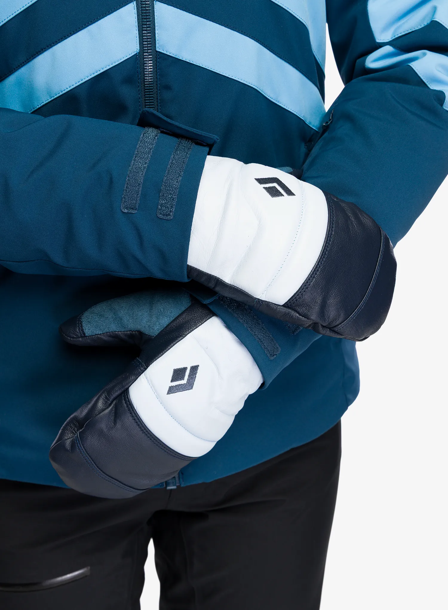 Dámske palčiaky Black Diamond Spark Mitts - charcoal/blue