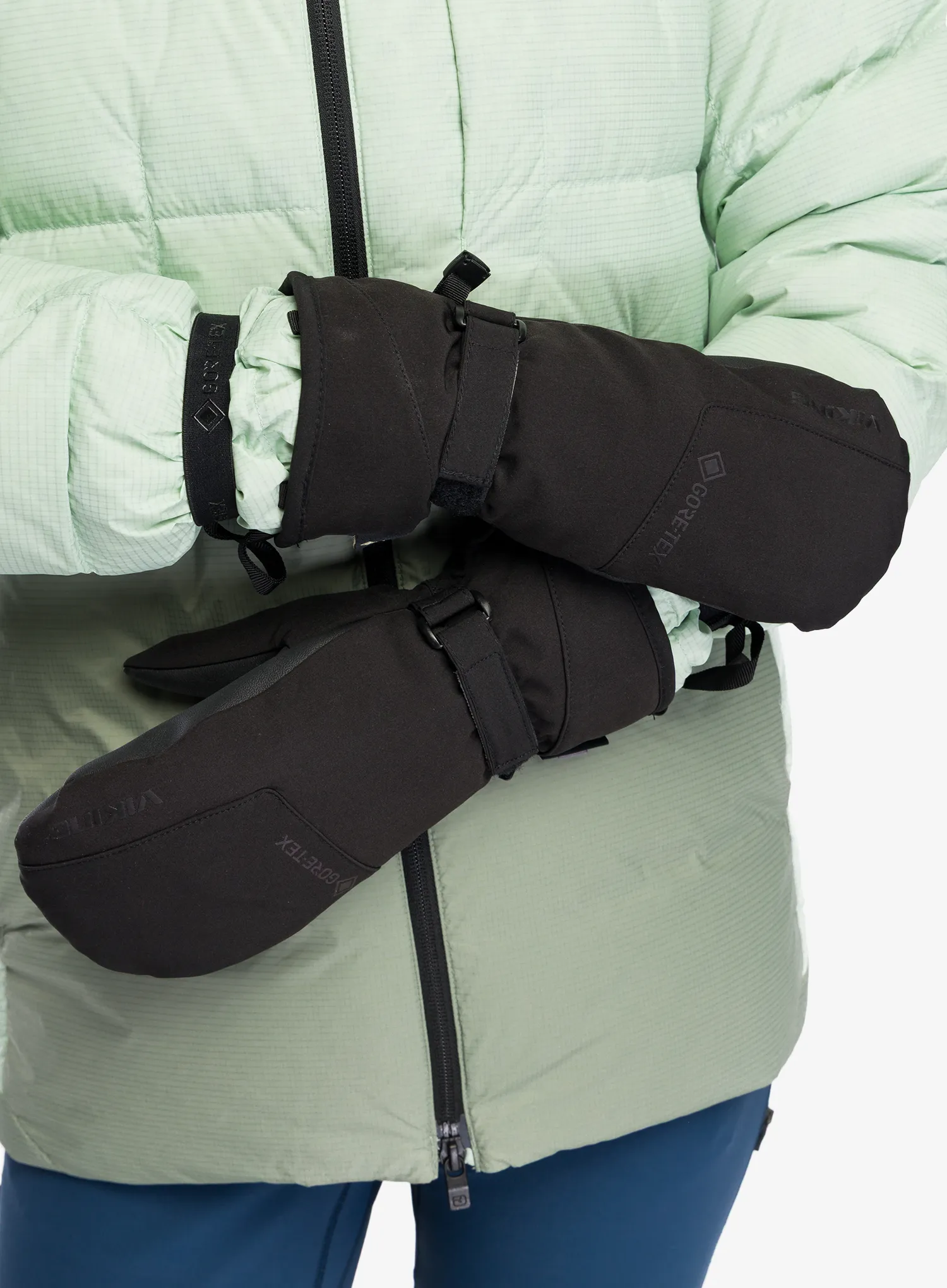 Dámske palčiaky Viking Sherpa 2.0 GTX Mitten Ski - black