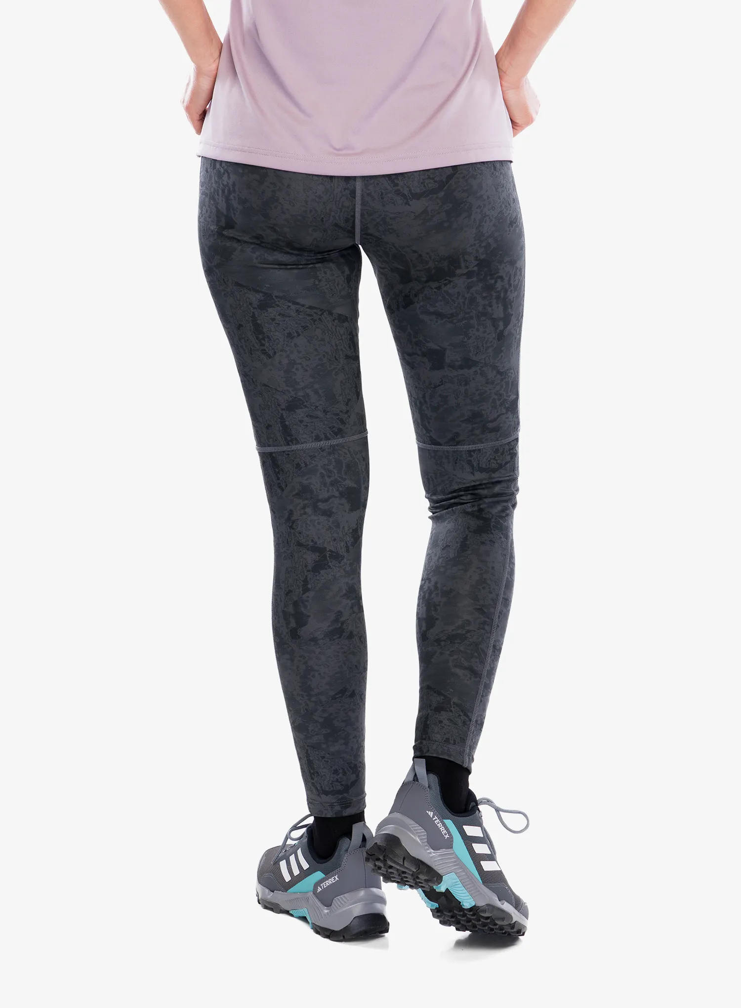 Dámske legíny adidas TERREX Multi All Over Printed Tight - grey five