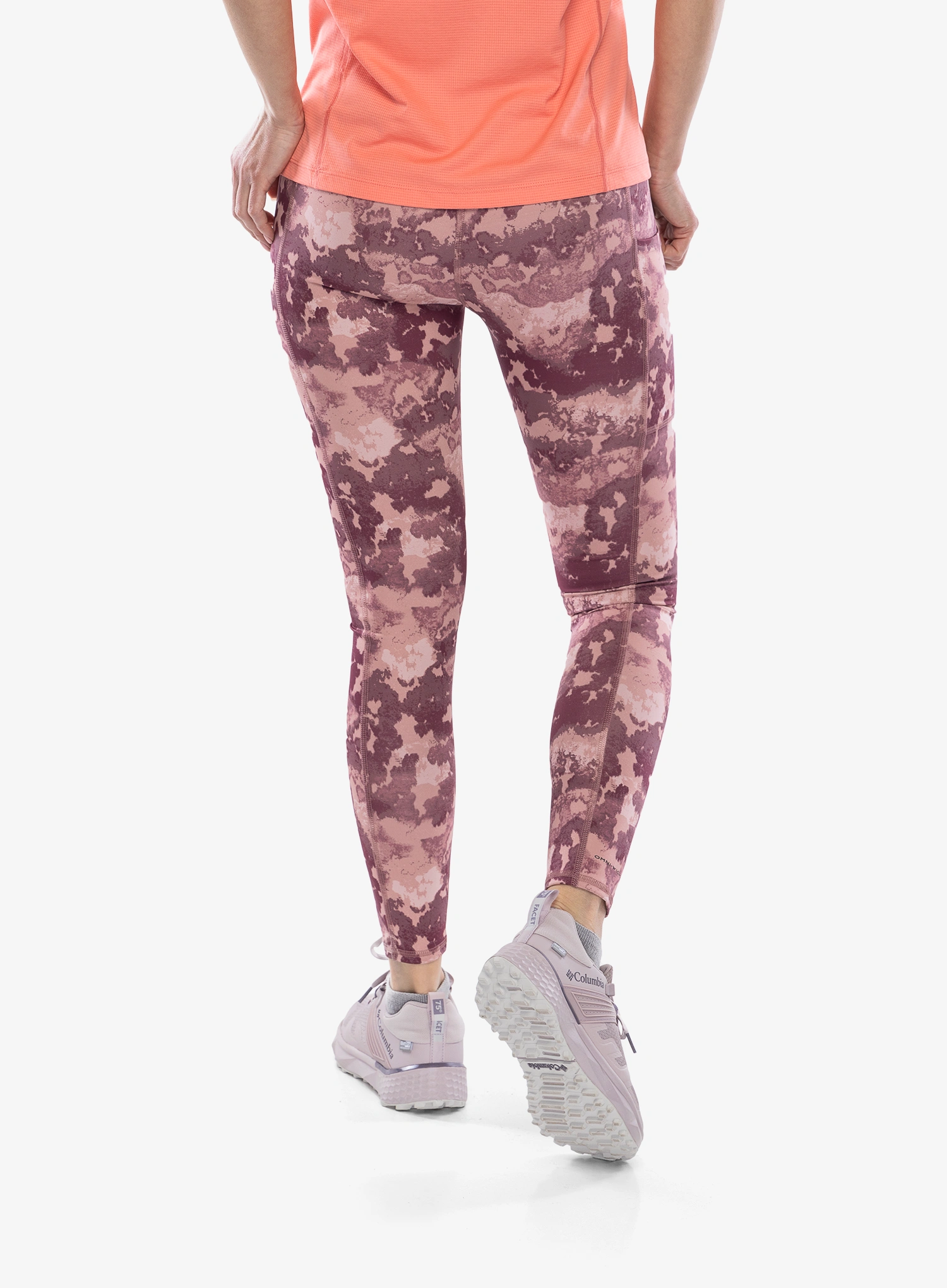 Dámske legíny Columbia Boundless Trek Legging - eraser pink deco camo