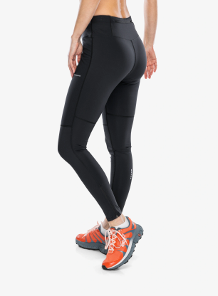 Dámske bežecké legíny Montane Slipstream Thermal Tights - black