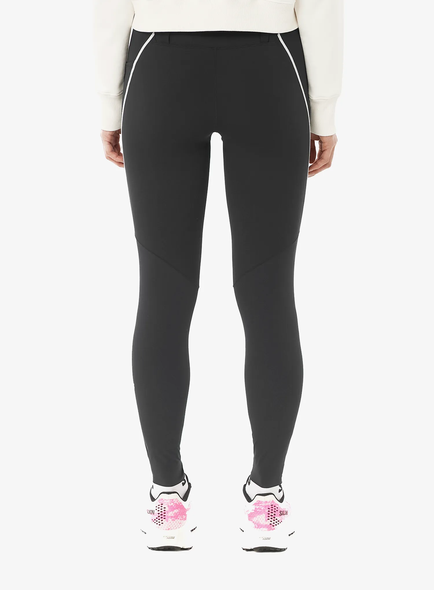 Dámske bežecké legíny Salomon Sense Stow Tights - deep black