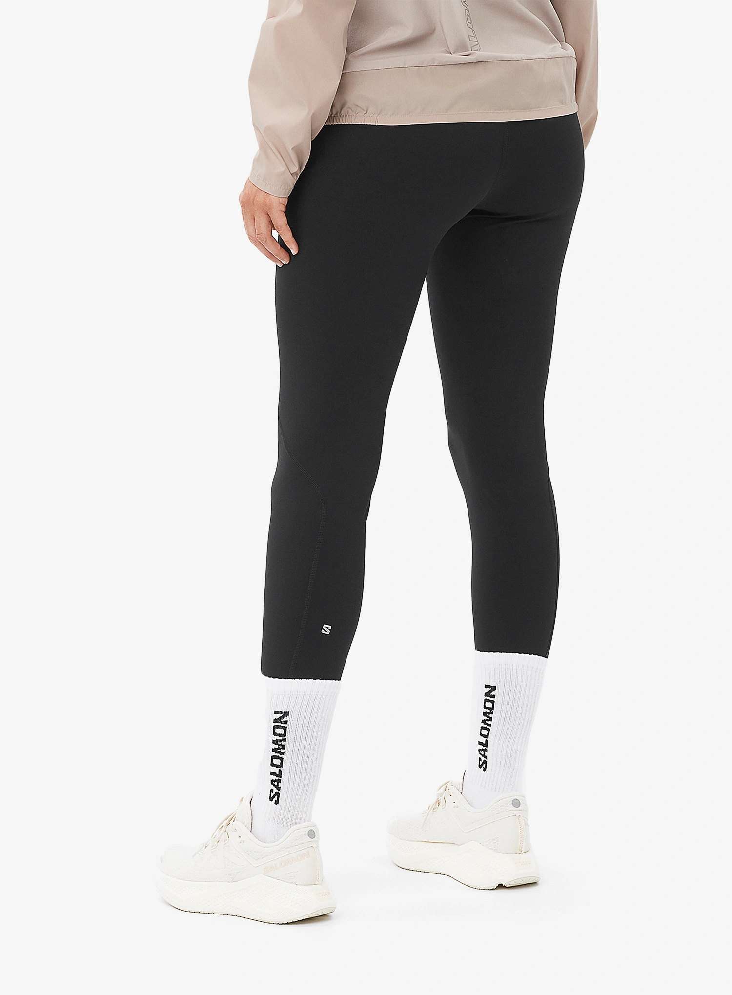 Dámske bežecké legíny Salomon Shkout Core Tights 28 - deep black