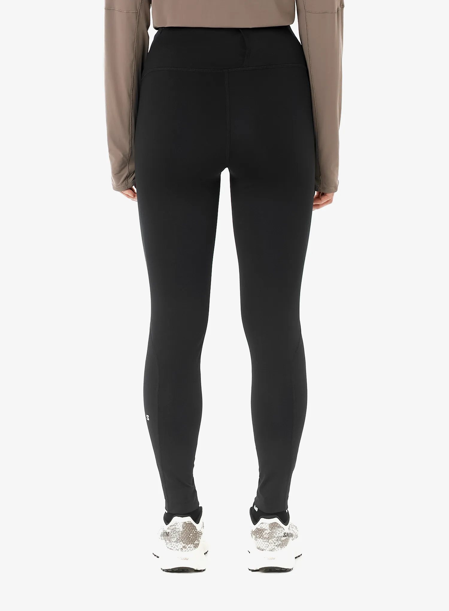 Dámske bežecké legíny Salomon Shkout Core Tights 28 - deep black