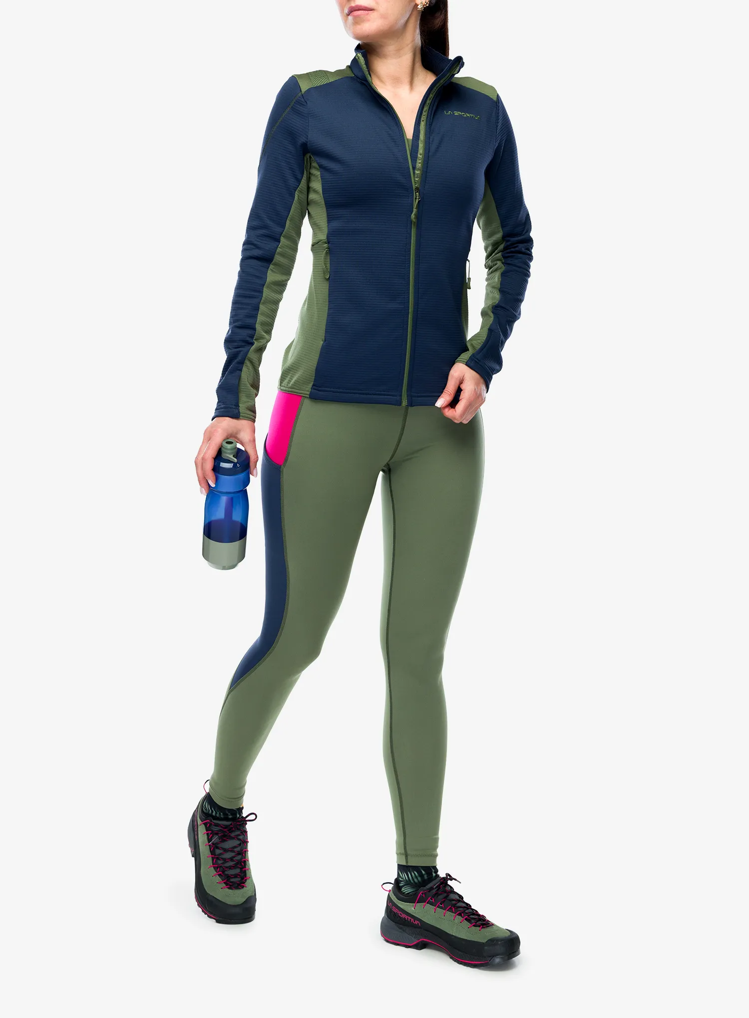Dámske legíny La Sportiva Cosmosis Legging - cypress/night sky