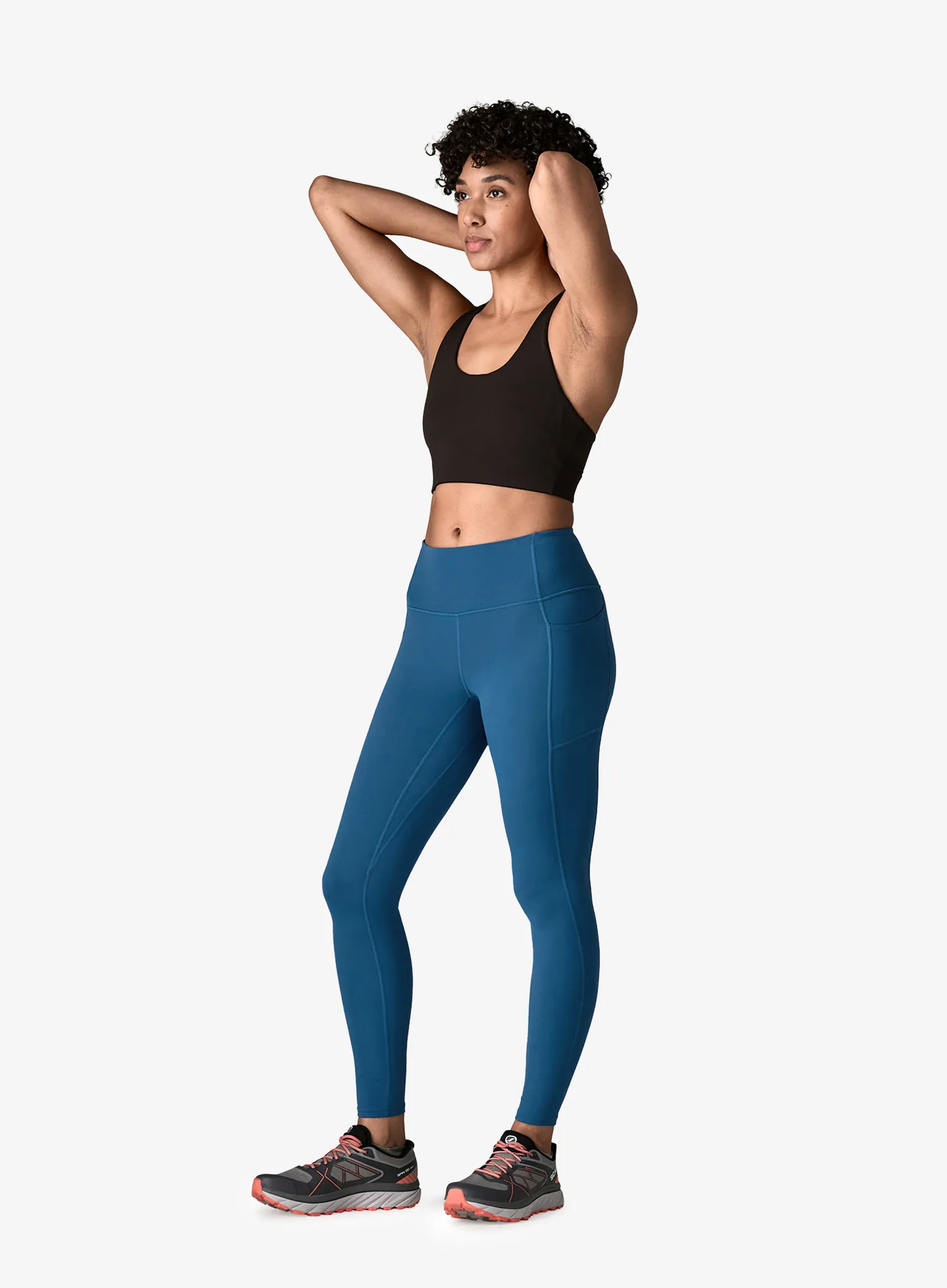 Dámske legíny Patagonia Maipo 7/8 Stash Tights - aquatic blue