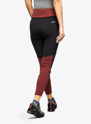 Dámske nohavice Salewa Puez Dry Responsive Cargo Tights - syrah