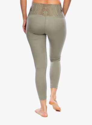 Dámske legíny Super.natural Arabesque Tights - dried sage/copper
