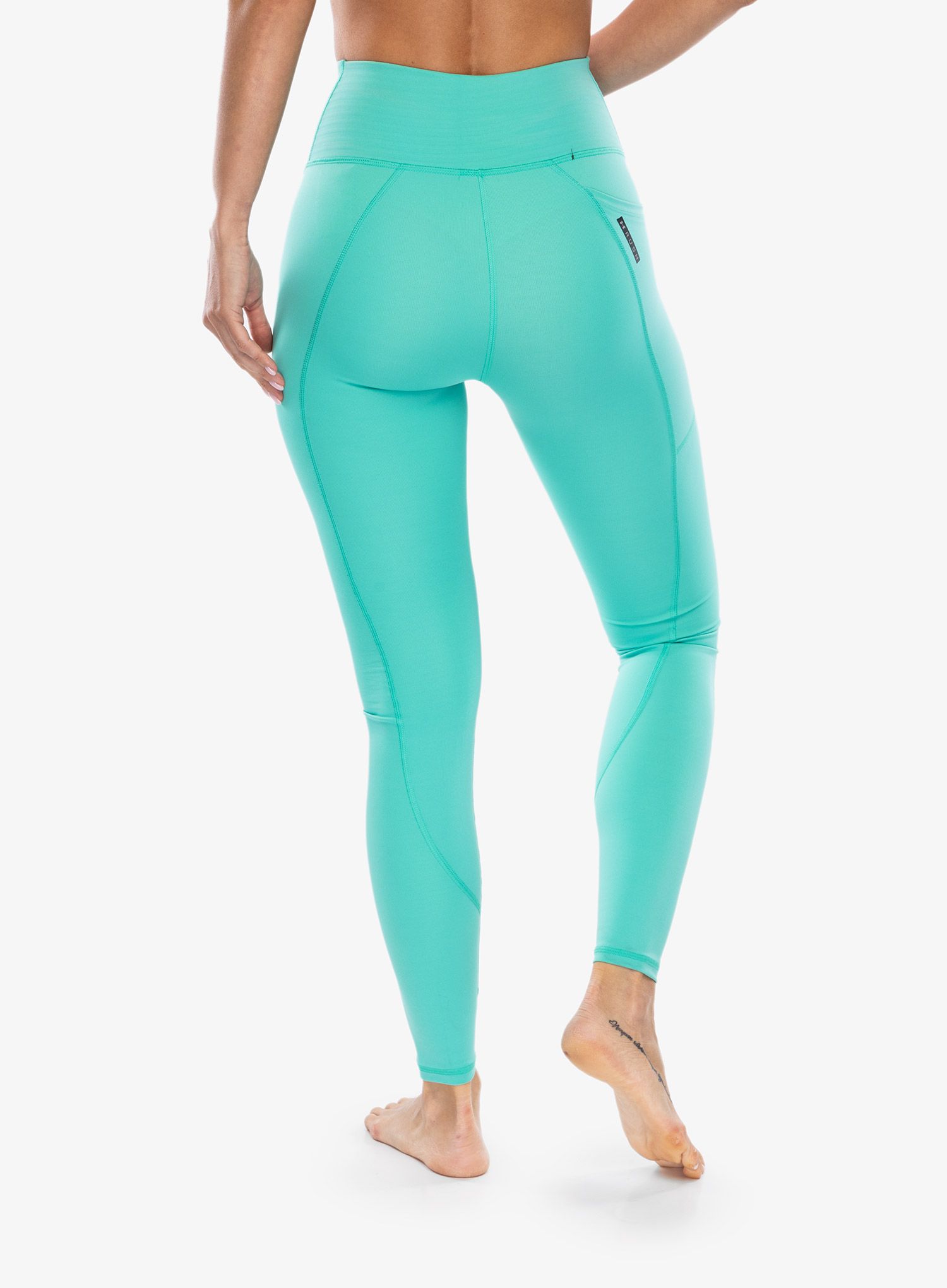 Dámske bežecké legíny Under Armour Rush Legging NS - neptune/iridescent
