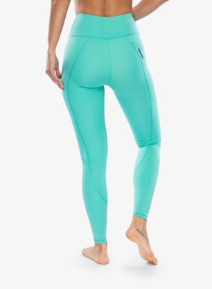 Dámske bežecké legíny Under Armour Rush Legging NS - neptune/iridescent