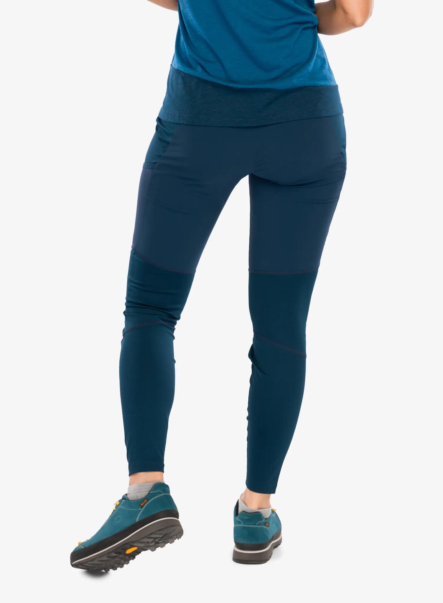 Dámske legíny Vaude Scopi Tights II - dark sea