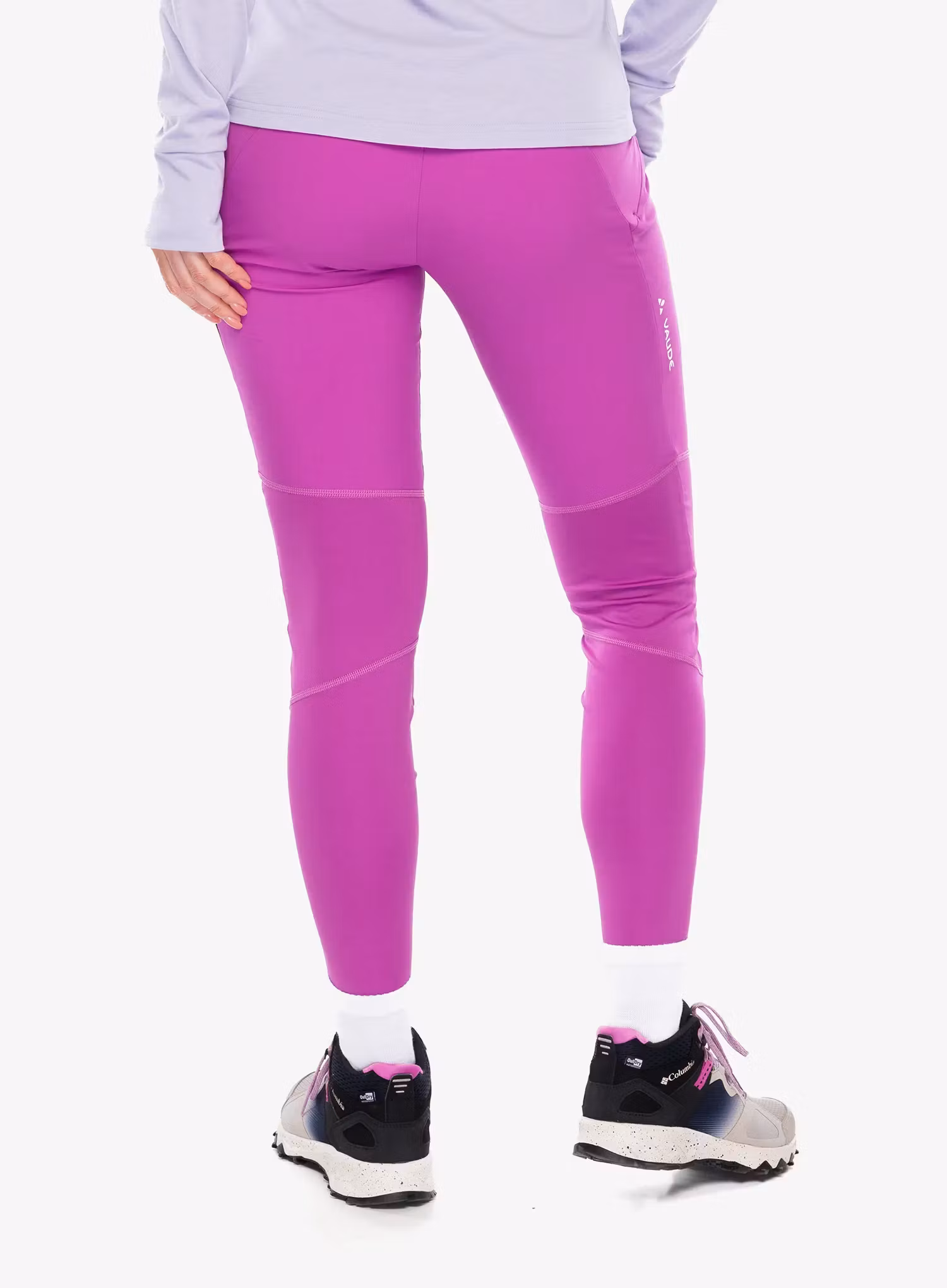 Dámske legíny Vaude Scopi Tights II - magenta