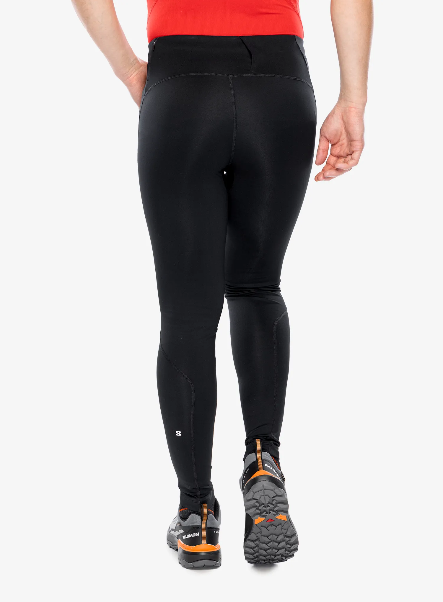 Legíny na behanie Salomon Shakeout Core Tights - deep black