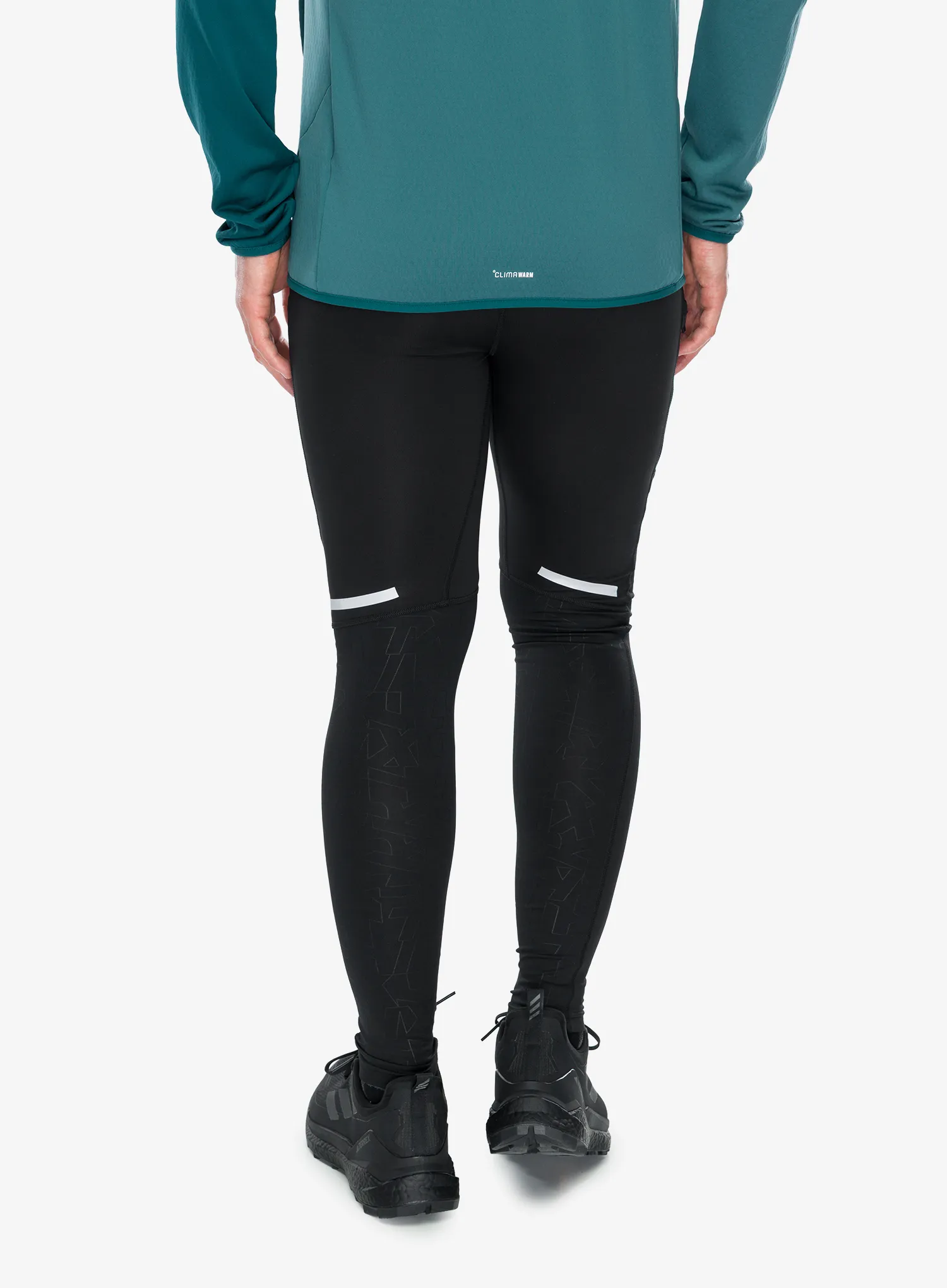 Rýchloschnúce legíny adidas TERREX Xperior Brushed Tights - black
