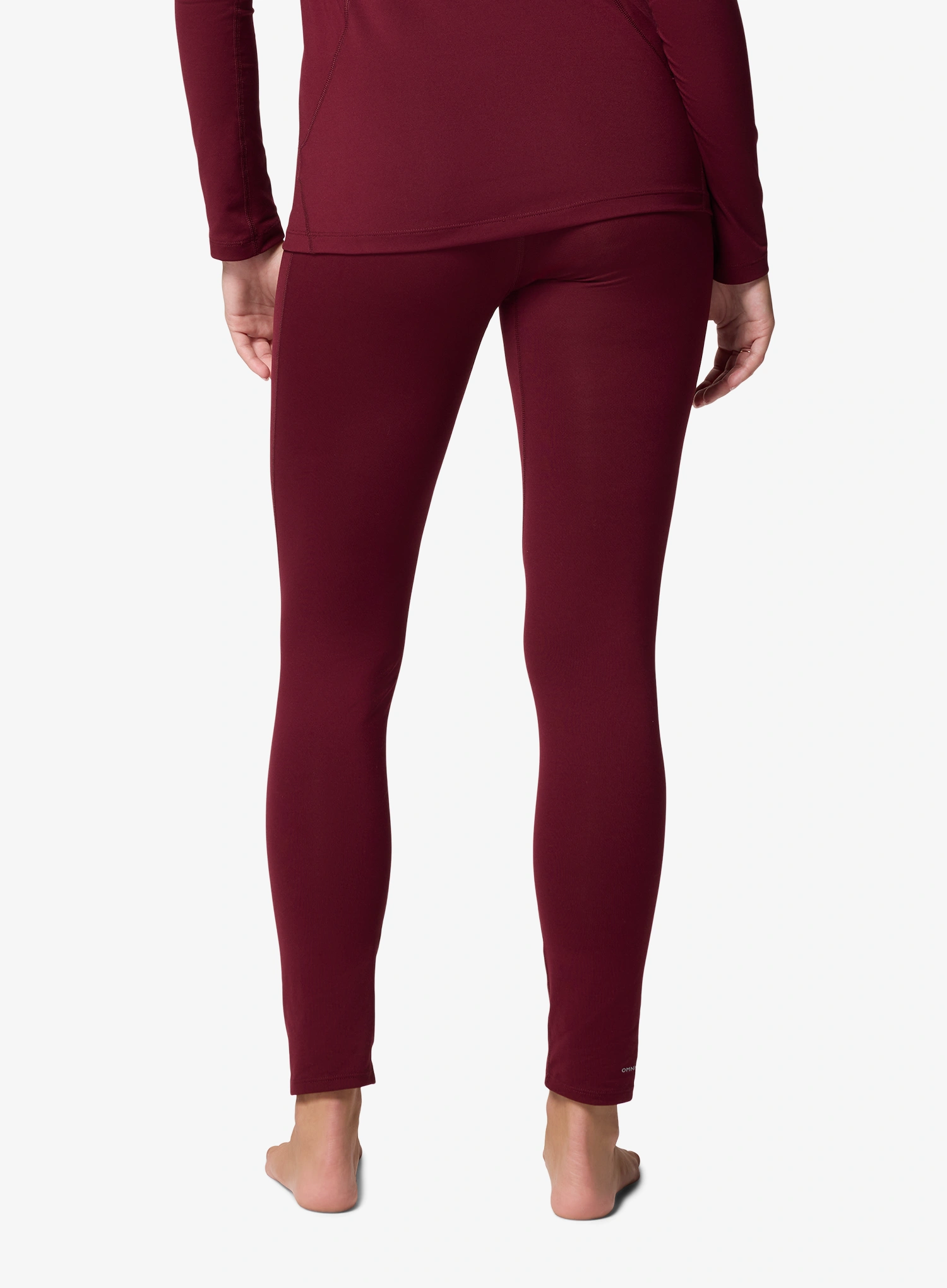 Dámske funkčné legíny Columbia Midweight Stretch Tight - rich wine