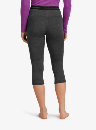Dámske funkčné legíny Icebreaker Merino 260 ZoneKnit 3/4 Leggings - jet hthr