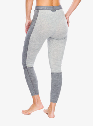 Dámske funkčné legíny Peak Performance Magic Long John - med grey melange