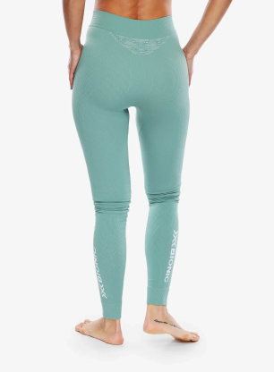Dámske funkčné legíny X-Bionic Energizer 4.0 Pants - sage green/optical white