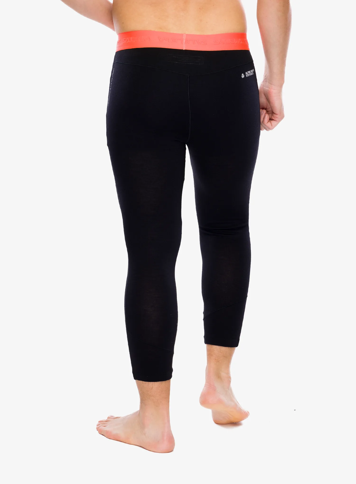 Funkčné legíny Salewa Cristallo Warm Amr 3/4 Tight - black out