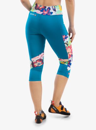 Lezecké legíny Ocun Rhea 3/4 Leggings - blue fjord