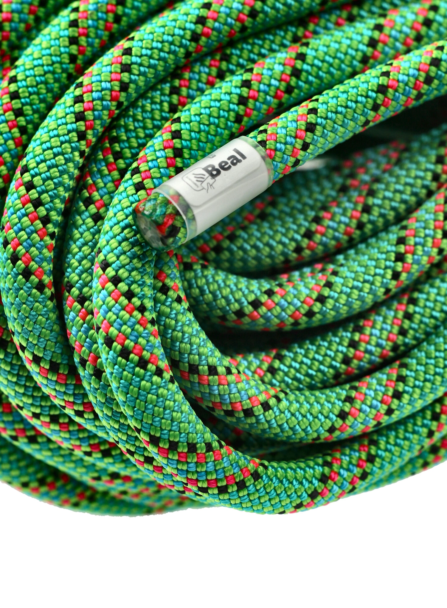Dynamické lano Beal Tiger Unicore 10 mm x 50 m Dry Cover  - green