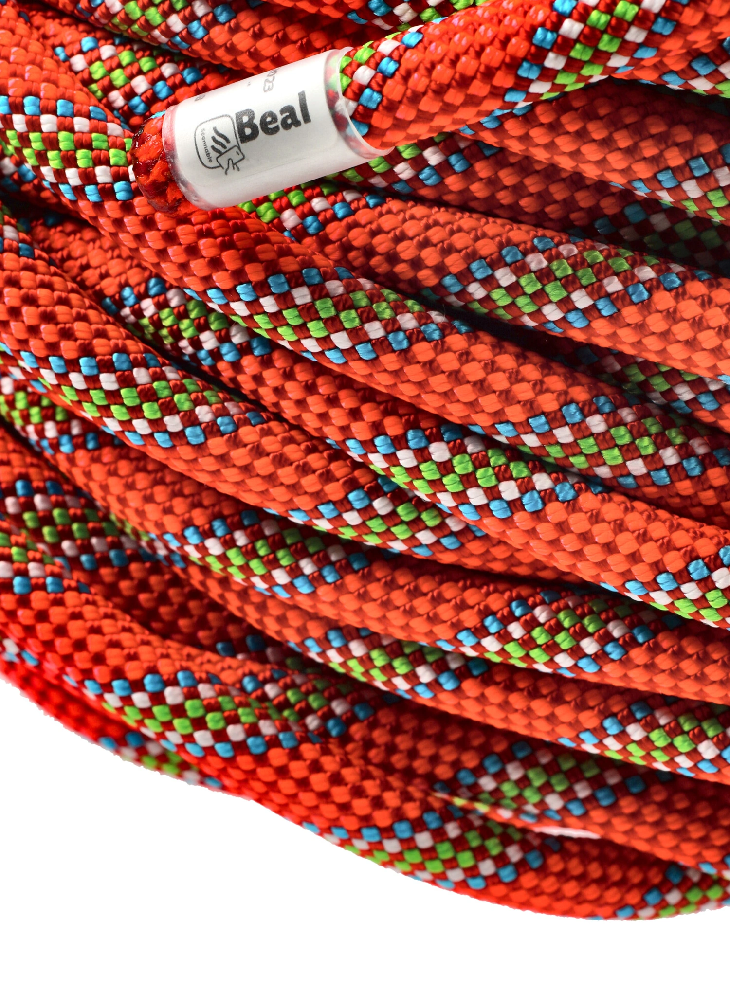 Dynamické lano Beal Tiger Unicore 10 mm x 70 m Golden Dry - orange