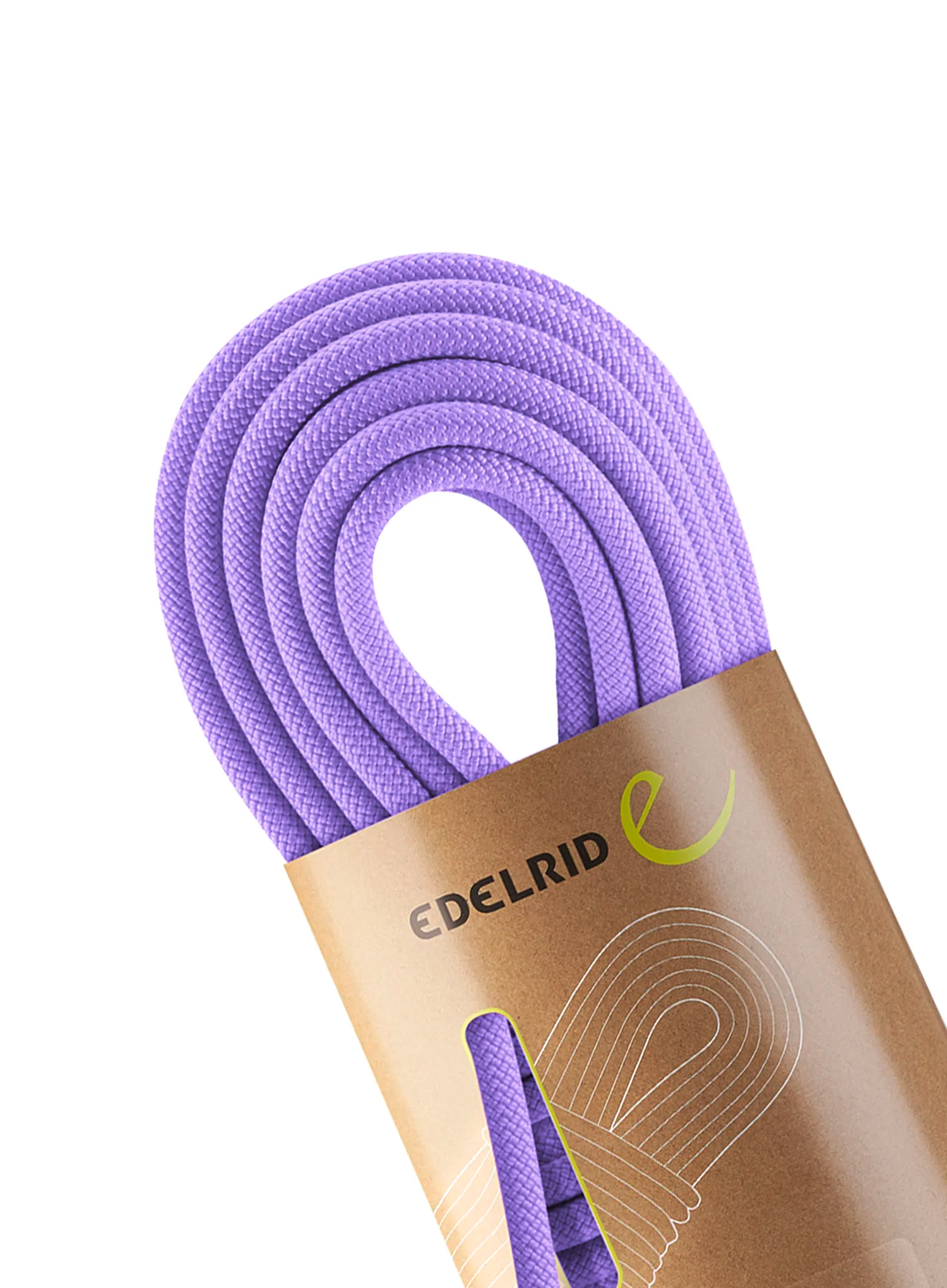 Dynamické lano Edelrid Neo 100 3R 9,6 mm 50 m - lavender