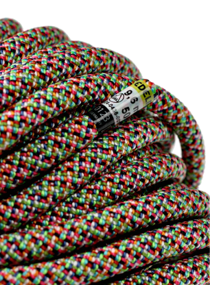 Horolezecké lano Edelrid Parrot 2R 9,6 mm 50 m - assorted colours