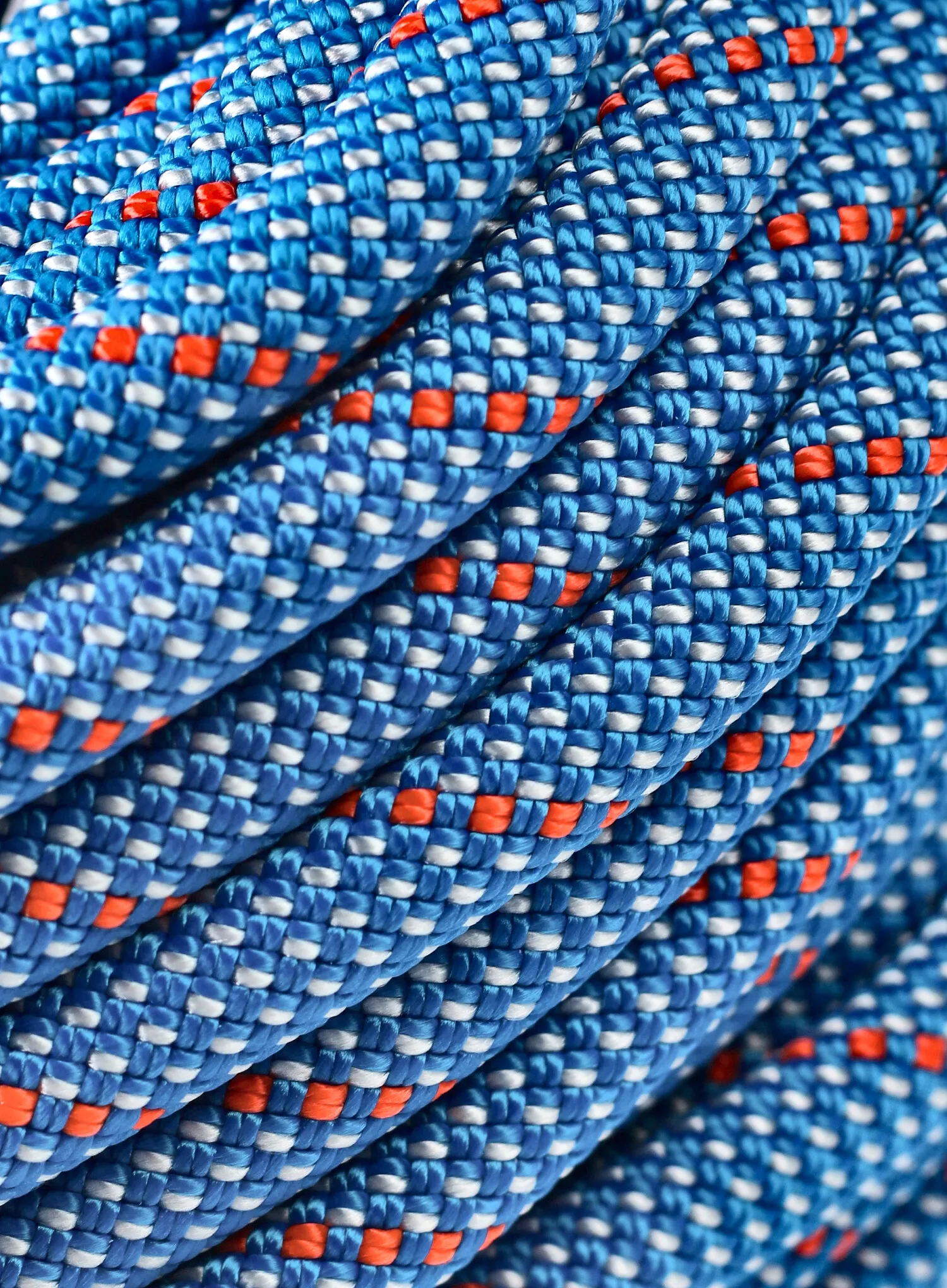 Horolezecké lano Mammut 9.5 Crag Classic Rope 70 m - blue/white