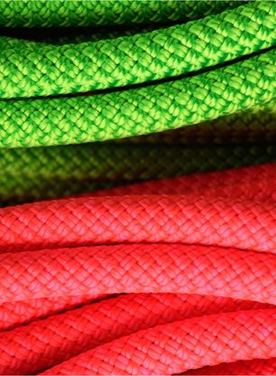 Dvojité lano Beal Gully 7,3 mm 60 m Unicore Golden Dry x 2 - orange/green