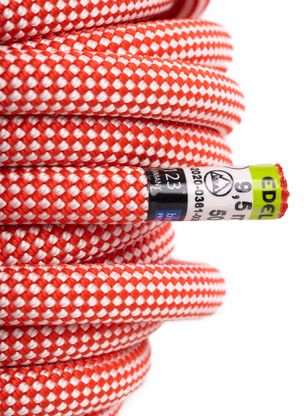 Horolezecké lano Edelrid Eagle Lite 9,5 mm 50 m - red