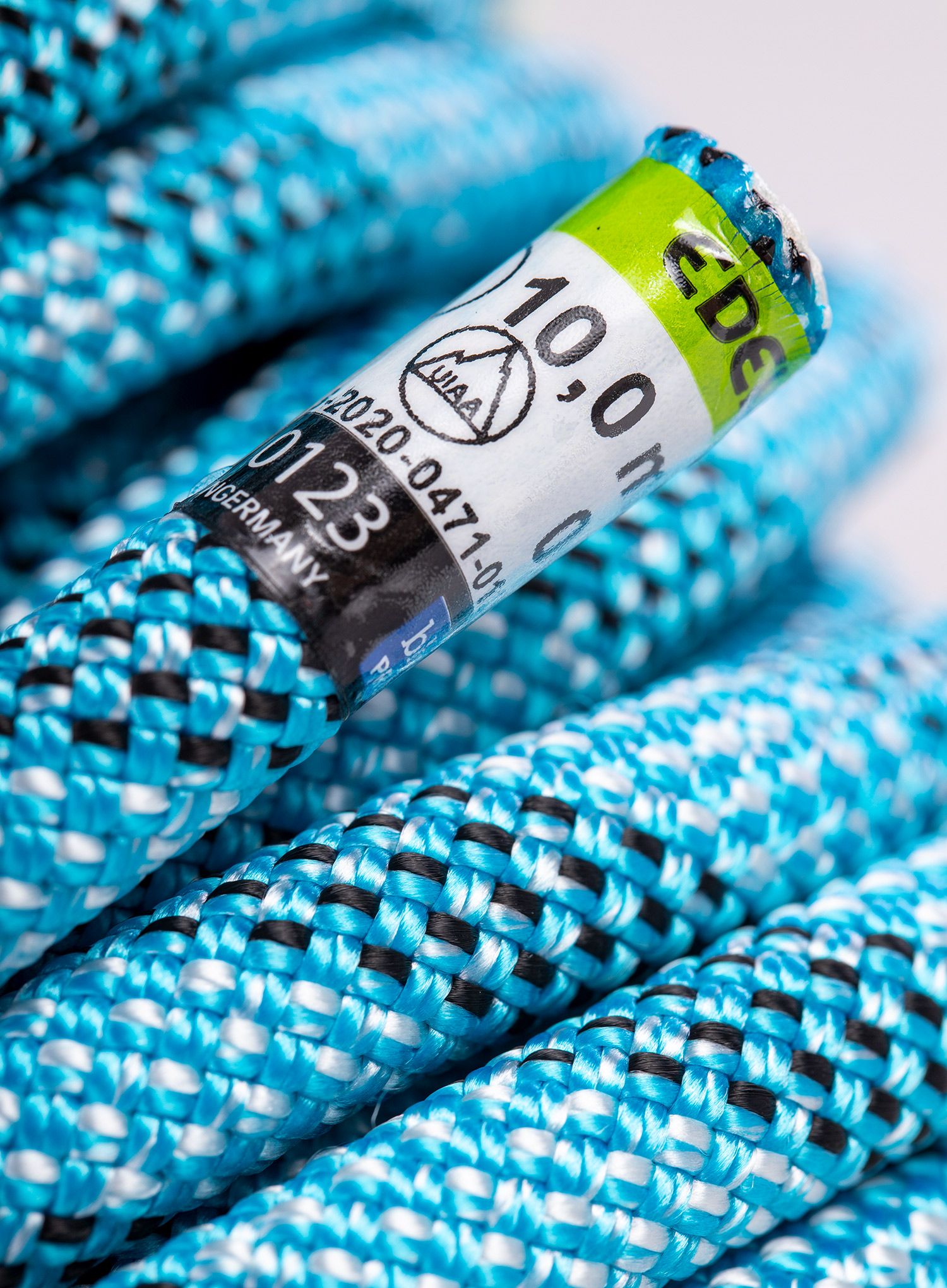 Dynamické lano Edelrid Python 10 mm 50 m - blue