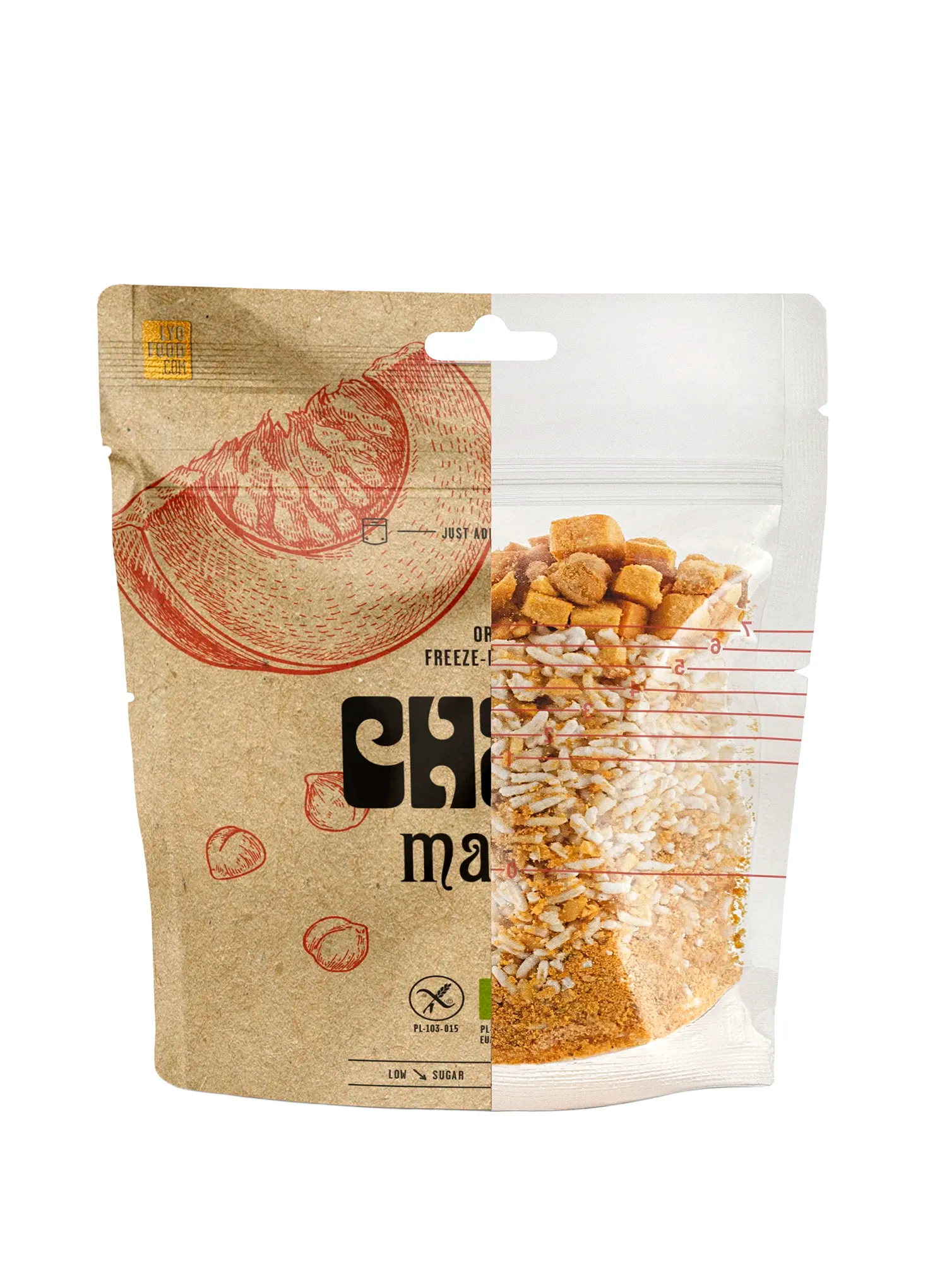 Lyofilizát LYOFOOD Bistro Eco chana masala s ryžou 270g